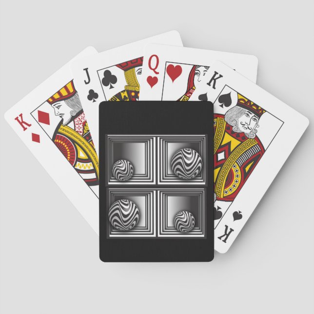Jeu De Cartes Optique via Formes (dos)