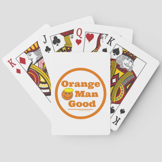 Jeu De Cartes Orange Man BON (dos)