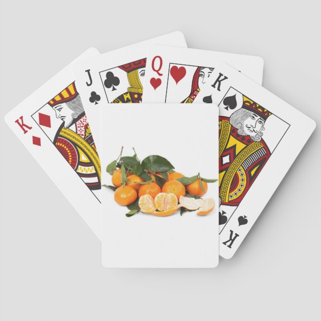 Jeu De Cartes Oranges (dos)