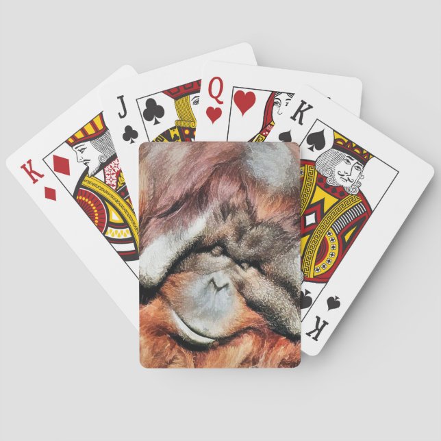 JEU DE CARTES ORANGUTAN (dos)