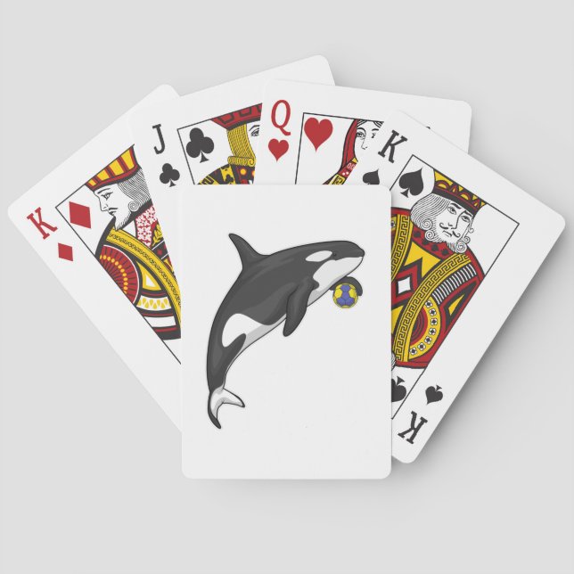 Jeu De Cartes Orca Handball player Handball (dos)