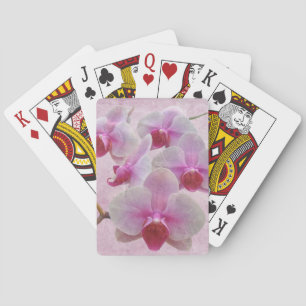 Jeu De Cartes Orchidées de teigne rose - Phalaenopsis