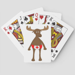 Jeu De Cartes Orignaux canadiens