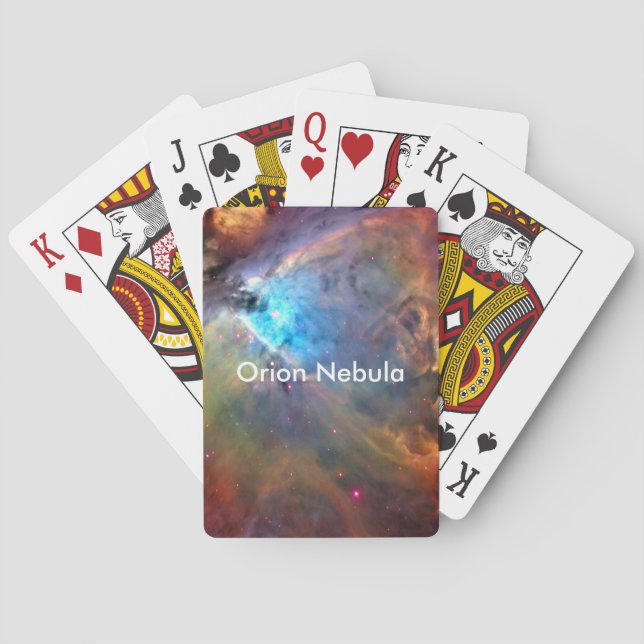 Jeu De Cartes Orion Nebula Space Galaxy (dos)