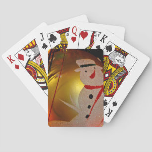 Jeu De Cartes Ornement de neige givrée