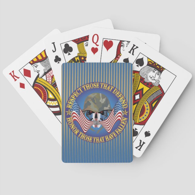 Jeu De Cartes Os patriotiques (dos)