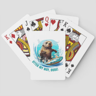 Jeu De Cartes Otter de surf 841 Otter My Way Dude California Ott