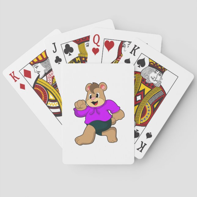 Jeu De Cartes Ours à la course (dos)