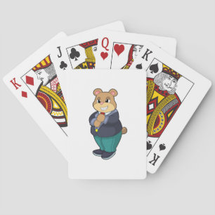 Jeu De Cartes Ours comme chambre avec costume