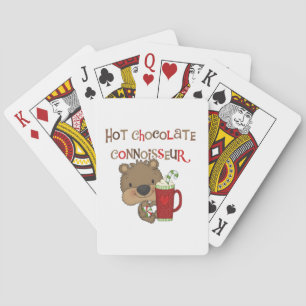 Jeu De Cartes Ours de garçon de connaisseur de chocolat chaud