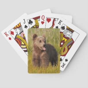 Jeu De Cartes Ours drôle de bébé des images de Getty