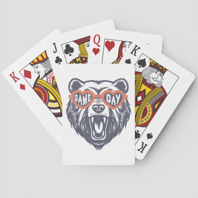 Jeu De Cartes Ours Jour Jeu (dos)