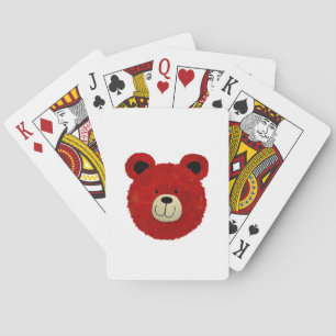 Jeu De Cartes Ours rouge