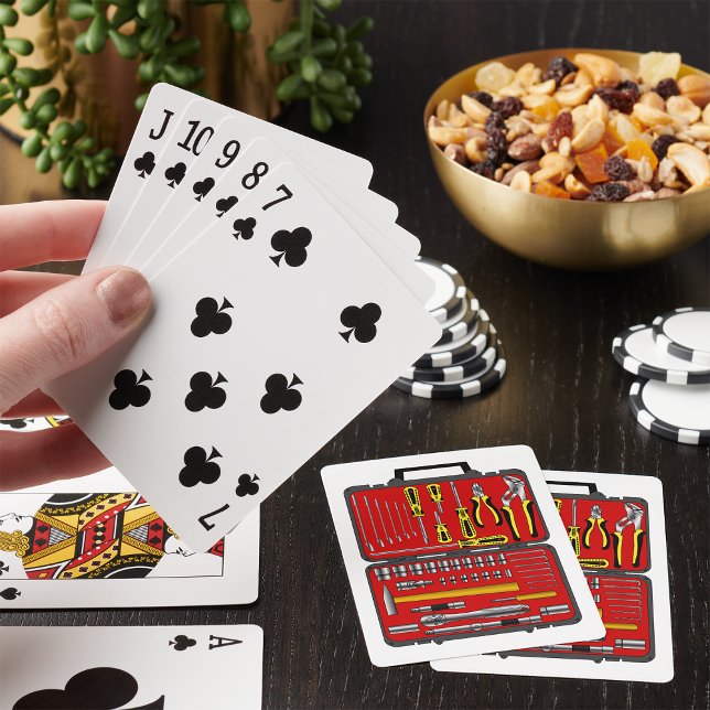 Jeu De Cartes Outils Dans Une Boîte À Outils (Créateur téléchargé)