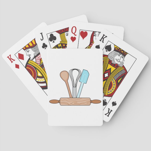 Jeu De Cartes Outils de boulangerie (dos)