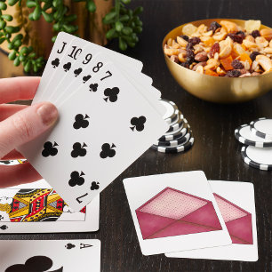 Jeu De Cartes Ouvrir l'enveloppe rose