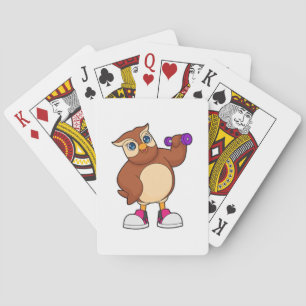Jeu De Cartes Owl Fitness Dumbbell