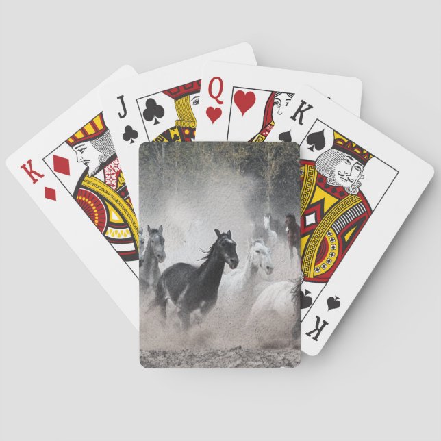 Jeu De Cartes Pack de concepteur pour amateurs d'équine de Stamp (dos)