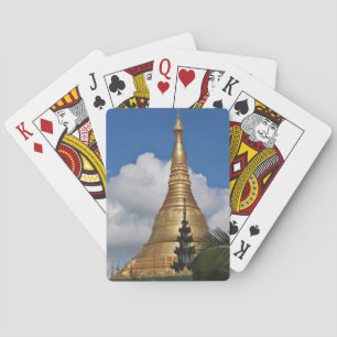 Jeu De Cartes Pagode Shwedagon, Yangon, Myanmar