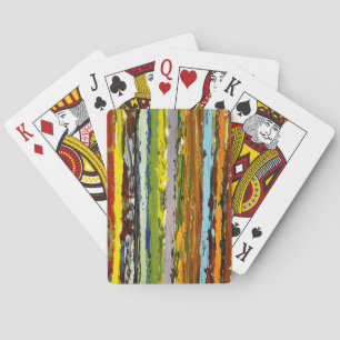 Jeu De Cartes Paint Streak Abstrait