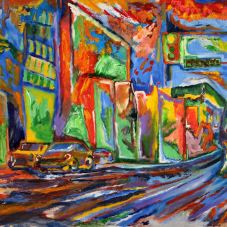 Jeu De Cartes Painting Mulder & Scully Synesthesia