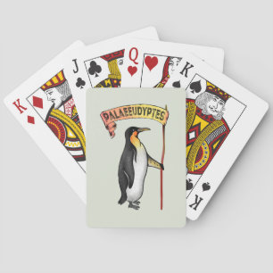 Jeu De Cartes Palaeeudyptes Pingouin disparu