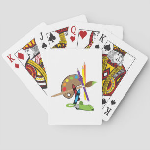 Jeu De Cartes Palette Couleur Artiste