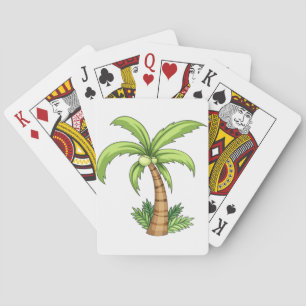 Jeu De Cartes Palm Tree Beach Tropical et Ile Vibes
