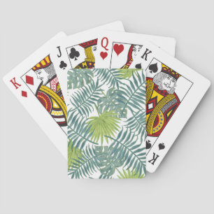 Jeu De Cartes Palm Tree Fronds Peinture hawaïenne