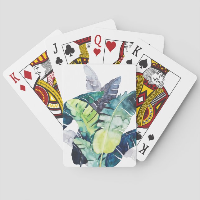 Jeu De Cartes Palmiers Twilight - Palmiers Feuilles (dos)