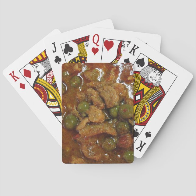 Jeu De Cartes Panang Thai Curry [พ ะ แ น ง] ... Thaïlande (dos)