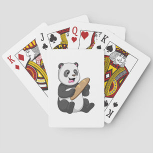 Jeu De Cartes Panda comme boulanger avec pain