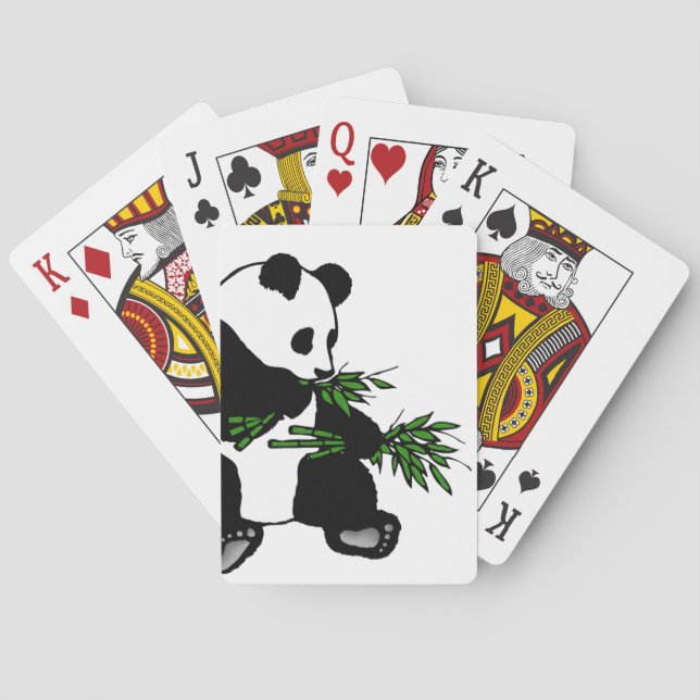 Jeu De Cartes Panda géant (dos)