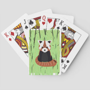 Jeu De Cartes Panda rouge