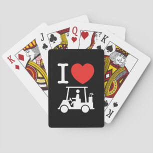 Jeu De Cartes Panier de golf I Heart (Love)