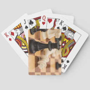 Jeu De Cartes Panneau d'échecs très Cool avec pièces