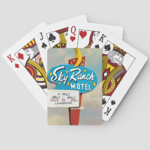 Jeu De Cartes Panneau Sky Ranch Motel