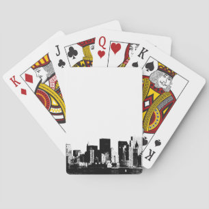 Jeu De Cartes Panoramique New York City Vélo Jouer Cartes