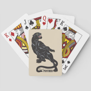 Jeu De Cartes panthère noir