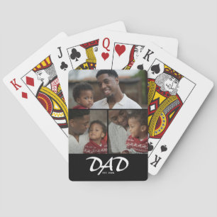 Jeu De Cartes Papa a établi un script noir 3 Photo