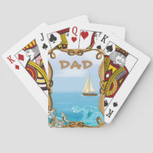 Papa Cartes De Jeu Nautiques