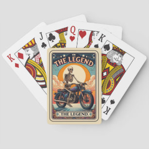 Jeu De Cartes Papa La Légende Drôle Fête des pères Squelette