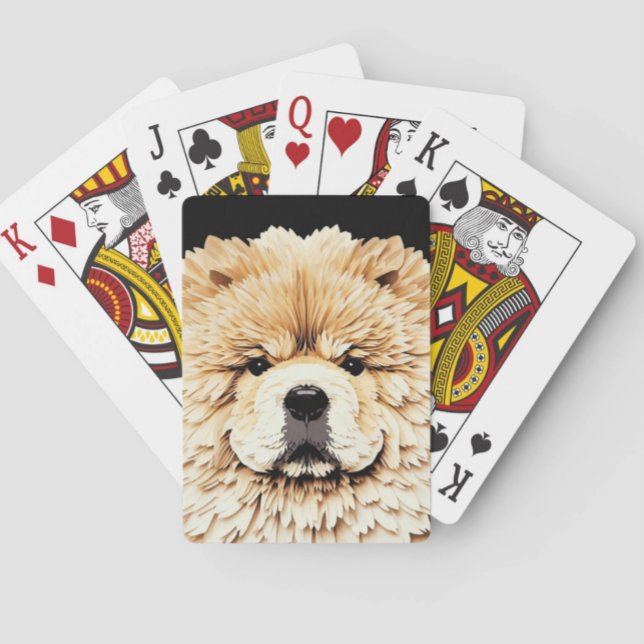 Jeu De Cartes PAPIER MIRAGE Cream Chow (Créateur téléchargé)