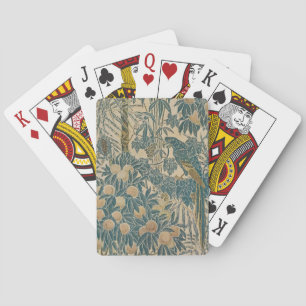 Jeu De Cartes Papier Peint Turquoise Perroquet Art et Artisanat