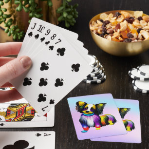 Jeu De Cartes Papillion Pop Art Pastel