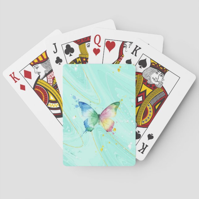Jeu De Cartes Papillon (dos)