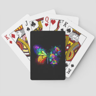 Jeu De Cartes Papillon arc-en-ciel