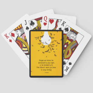 Jeu De Cartes Papillon Art non-revu Photos Vintages Monarch Butt