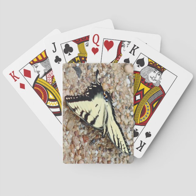 Jeu De Cartes Papillon de tigre Jouer aux cartes (dos)