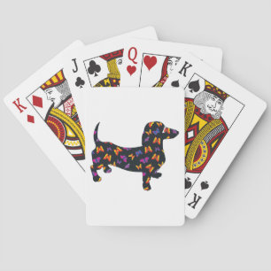 Jeu De Cartes Papillon Doxie Dachshund